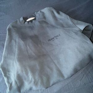 Essentials Men's Black Crewneck Sweater Men’s Large